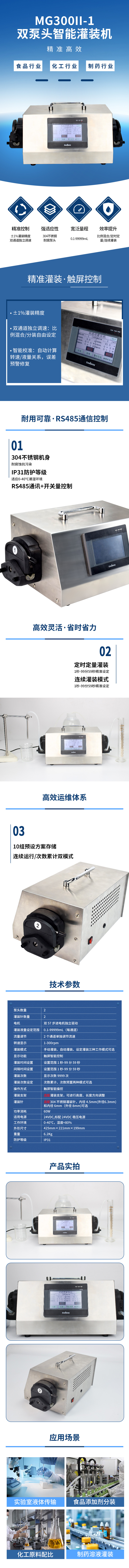 雙頭灌裝系統詳情