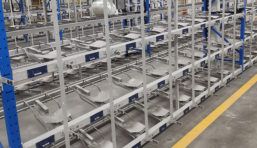 智能紗架客戶現(xiàn)場